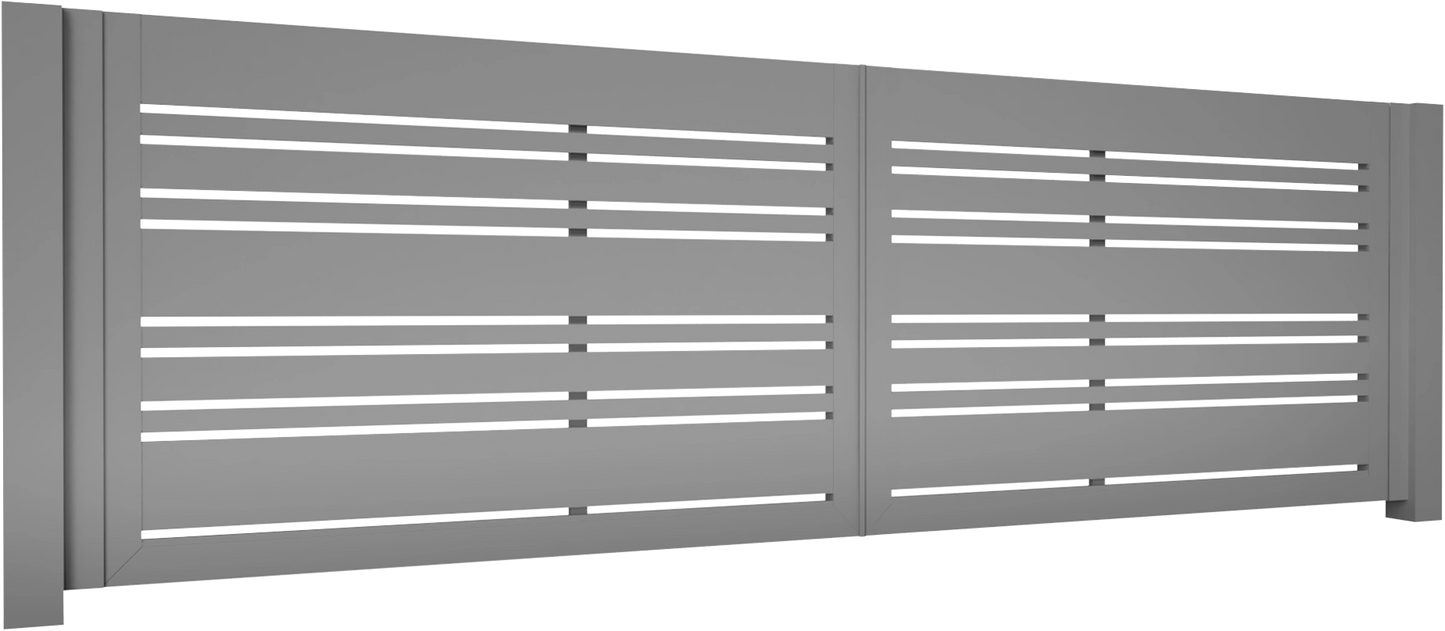 Zweiflügeliges Tor Modell N06 Harmony-1100